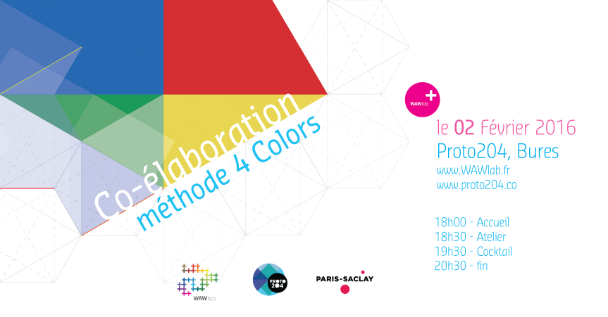 Atelier WAWlab Paris-Saclay – 4 colors(R) – Le 2 février&nbsp;2017